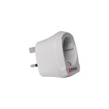 Skross Segula Single Travel Adapter - UK áramátalakító és inverter Beltéri Fehér