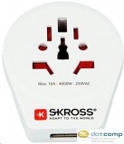 Skross SKR-WORLDTOEUUSB (World To EU) földelt USB csatlakozó