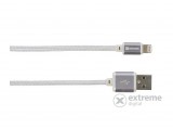 Skross Steel Line 2in1 Chargen Sync micro USB/lightning kábel, 1m