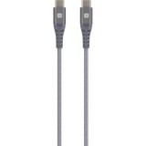 SKROSS Steel Line szinkronkábel USB-C és USB-C csatlakozóval - 120 cm