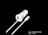 Skross USB autós töltő és Lightening kábel