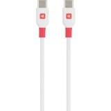 SKROSS USB-C to USB-C fast charger cable 1,2m White SKCA0019C-C120CN