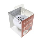 Skross World to EU földelt adapter