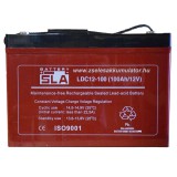 SLA 12V 100Ah Ciklikus Zselés akkumulátor LDC12-100 inverterhez akciós
