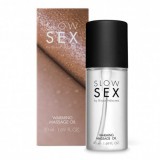 SLOW SEX Warming massage oil - 50 ml