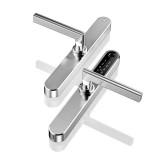 Smart Okos zár ujjlenyomat olvasó intelligens zár ezüst Bluetooth