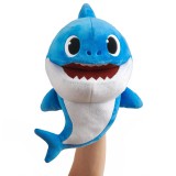 Smart Play Baby Shark Cápa család - ütemre zenélő plüss Apa cápa (61183) (S61183) - Plüss játékok
