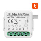 Smart Switch Module ZigBee Avatto N-ZWSM01-3 TUYA