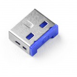Smartkeeper USB port zár UL03P1DB 10 részes készlet Sötétkék kulcs nélkül UL03P1DB (UL03P1DB)