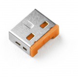 Smartkeeper USB port zár UL03P2OR 100 részes készlet Narancs kulcs nélkül UL03P2OR (UL03P2OR)
