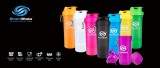 SMARTSHAKE SLIM - NEON 3 részes Shaker 500ml kapszula- és fehérjepor tárolóval