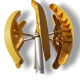 Smartwind Függőleges tengelyű szélturbina SW500 12V 24V 500W 6 lapáttal, vertikális tengelyű szélkerék áramtermelésre