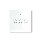 SMARTZILLA Tuya WIFI Okos kapcsoló 3 csatornás beépíthető