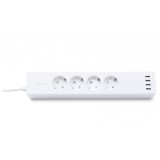 SMARTZILLA Tuya Wifis okos 4-es hálózati elosztó, hosszabbító