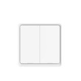 SMARTZILLA Tuya Zigbee 2 csatornás falra ragasztható kapcsoló (vezeték nélküli)