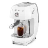 Smeg ECF03WHEU espresso kávéfőző cold brew funkcióval retro fehér