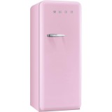 SMEG FAB28RPK5 retro egyajtós hűtőszekrény - jobbos - rózsaszín