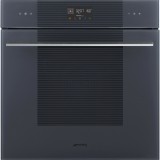 SMEG HŐLÉGKEVERÉSES SÜTŐ, Linea design, Galileo, 60 cm, ES LCD, neptune szürke üveg