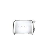 SMEG KENYÉRPIRÍTÓ, retro, 2x2 szeletes, fényes króm