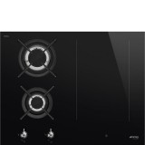 Smeg PM3643D kombinált főzőlap gáz-indukciós üvegkerámia 65cm
