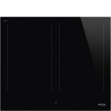 Smeg SIM3644D beépíthető indukciós főzőlap Linea design fekete 60cm