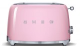 Smeg TSF01PKEU retro 2-szeletes kenyérpirító - rózsaszín