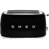 Smeg TSF02BLEU 6 4 szeletes 1500 W Fekete kenyérpirító