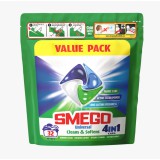 Smego 32 db-os mosókapszula csomag, 4-az-1-ben hatás, fehér és világos ruhákhoz