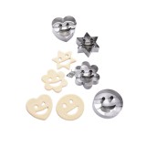 Smiley keksz kiszúró (4 db)