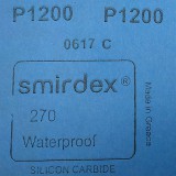 Smirdex 270 vízálló csiszolópapír - 230x280mm - P1200