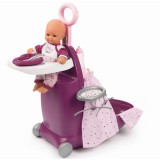Smoby Baby Nurse: 3 az 1-ben babacenter - lila