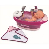 Smoby Baby Nurse: baba fürdőkád hidromasszázzsal és zuhanyzóval