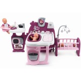Smoby: Baby Nurse óriás babacenter kiegészítőkkel - lila