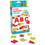 Smoby: Mágneses betű készlet - 48 darabos