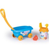 Smoby Peppa malacos homokozókészlet húzható kocsival