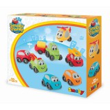 Smoby Planet: Vroom 7 darabos járműszett
