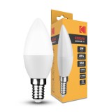 Smoking Acc KODAK Max LED Izzó Candle C37 3W E14 270° 4000K (250 lumen)