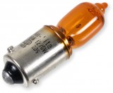 SMP IZZÓ 12V 6W BAX9S sárga halogén eltolt lábú