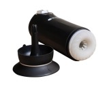 Snail Vibe Jet - lökő maszturbátor melegítő funkcióval (fekete)