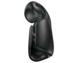 Snail Vibe SVibe EVO - vízálló, akkus maszturbátor (fekete)