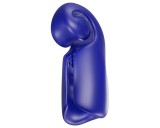 Snail Vibe SVibe EVO - vízálló, akkus maszturbátor (kék)