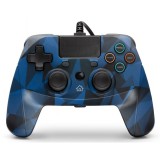 Snakebyte GamePad 4S, PlayStation 4, Touchpad, USB, Kék terepmintás, Vezetékes kontroller