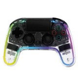 Snakebyte PS4 GamePad RGB 4 vezeték nélküli kontroller átlátszó (SB922565) (SB922565)