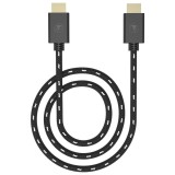 Snakebyte PS5 HDMI kábel, 3.0m, fonott, fekete-fehér