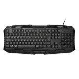 Snakebyte SB909726 105 gomb, USB, LED háttérvilágítás, angol Fekete gamer billentyűzet