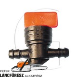 Snapper 34-212, 24-507 üzemanyag csap csőkötés  1/4” mm