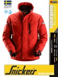 Snickers ALLROUNDWORK CHILIRED bélelt technikai vízálló télikabát - munkaruha