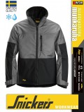 Snickers ALLROUNDWORK GREY bélelt technikai szélálló télikabát - munkaruha