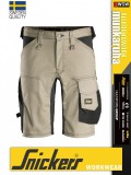 Snickers ALLROUNDWORK KHAKI strech slim fit prémium rövidnadrág - munkaruha