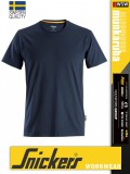 Snickers ALLROUNDWORK NAVY organikus technikai rövidujjú póló - munkaruha